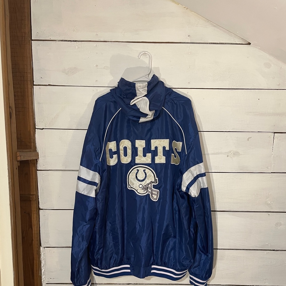 INDIANAPOLIS COLTS NFL VARSITY JACKET WINDBREAKER WITH TAGS